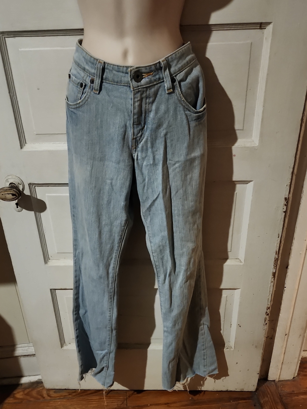 H&M Women's Super Low Rise Boot Cut Jeans 9L